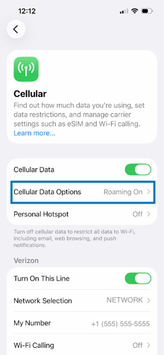 Smartphone setup